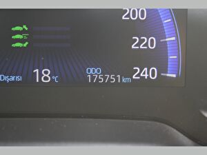 2019 Hybrid Otomatik Toyota Corolla Gri Asal