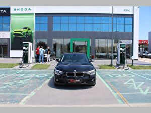 2014 Benzin Otomatik BMW 1 Serisi Siyah Asal