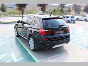 2016 Benzin Otomatik BMW X3 Siyah Asal