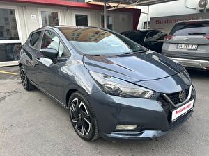 2022 Benzin Otomatik Nissan Micra Gri Bostancıoğlu