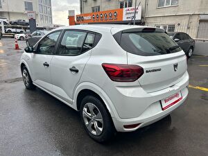 2022 Benzin Otomatik Dacia Sandero Beyaz Bostancıoğlu