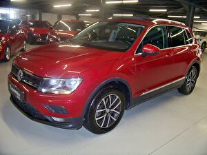 2018 Benzin Otomatik Volkswagen Tiguan Kırmızı Yüzbaşıoğlu