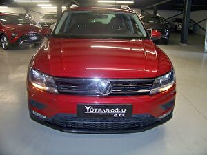 2018 Benzin Otomatik Volkswagen Tiguan Kırmızı Yüzbaşıoğlu