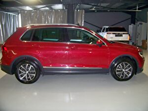 2018 Benzin Otomatik Volkswagen Tiguan Kırmızı Yüzbaşıoğlu