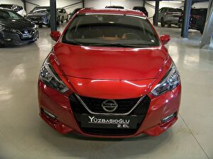 2020 Benzin Otomatik Nissan Micra Kırmızı Yüzbaşıoğlu