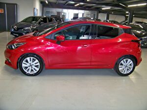 2020 Benzin Otomatik Nissan Micra Kırmızı Yüzbaşıoğlu