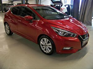 2020 Benzin Otomatik Nissan Micra Kırmızı Yüzbaşıoğlu