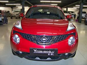 2017 Benzin Otomatik Nissan Juke Kırmızı Yüzbaşıoğlu