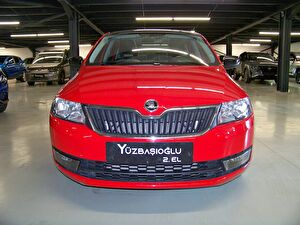 2016 Benzin Otomatik Skoda Rapid Kırmızı Yüzbaşıoğlu