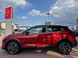 2023 Hybrid Otomatik Nissan Qashqai Kırmızı Yılmaz