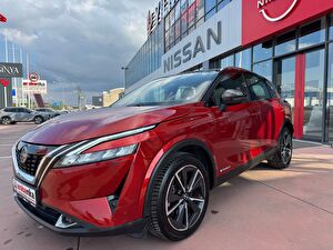 2023 Hybrid Otomatik Nissan Qashqai Kırmızı Yılmaz