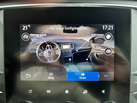 renault, megane, sedan 1.5 blue dcı ıcon edc, otomatik, dizel 2.el otomobil | renew 41