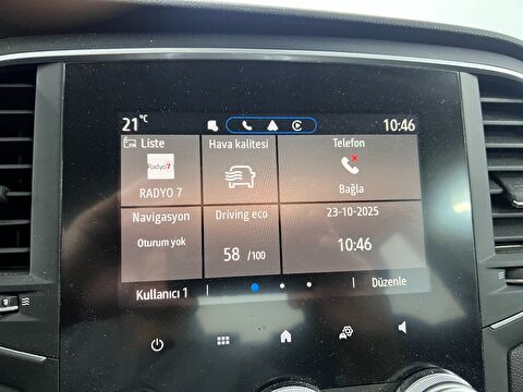 renault, megane, sedan 1.3 tce touch edc, otomatik, benzin 2.el otomobil | renew 41
