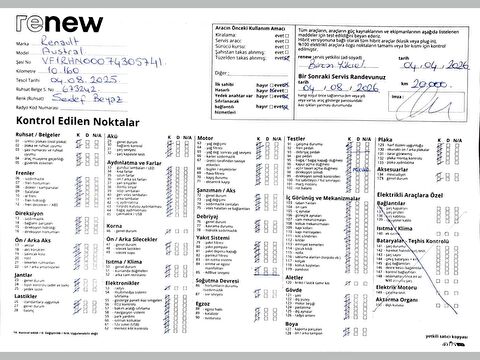 renault, austral, 1.3 mild hybrid techno, otomatik, benzin 2.el otomobil | renew 61