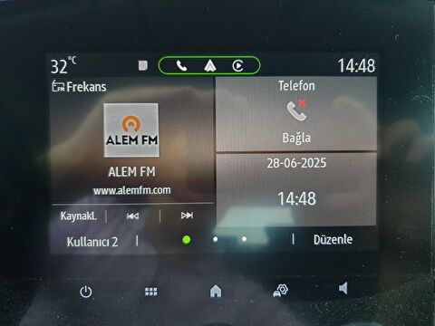renault, megane, sedan 1.3 tce touch edc, otomatik, benzin 2.el otomobil | renew 45