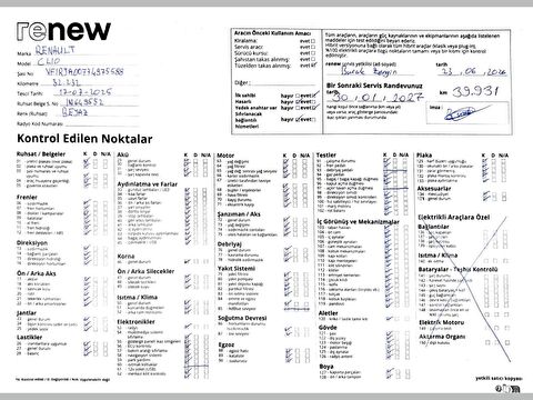renault, clio, 1.0 tce evolution x-tronic, otomatik, benzin 2.el otomobil | renew 54