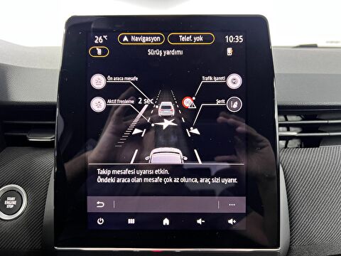 renault, clio e-tech, hatchback 1.6 e-tech techno esprit alpine otomatik, otomatik, hybrid 2.el otomobil | renew 49