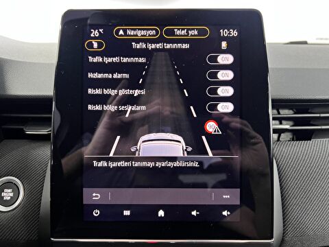 renault, clio e-tech, hatchback 1.6 e-tech techno esprit alpine otomatik, otomatik, hybrid 2.el otomobil | renew 53