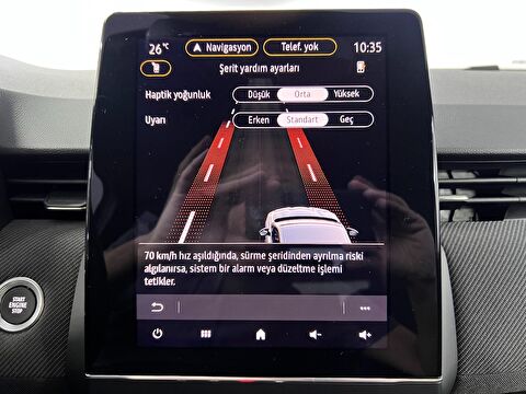 renault, clio e-tech, hatchback 1.6 e-tech techno esprit alpine otomatik, otomatik, hybrid 2.el otomobil | renew 50