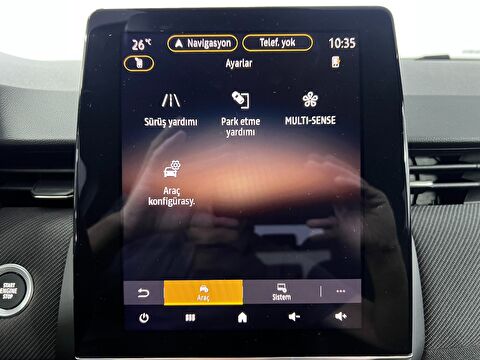 renault, clio e-tech, hatchback 1.6 e-tech techno esprit alpine otomatik, otomatik, hybrid 2.el otomobil | renew 45