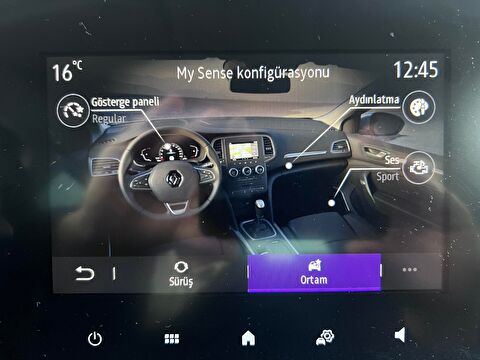 renault, megane, sedan 1.5 bluedci ıcon edc, otomatik, dizel 2.el otomobil | renew 55