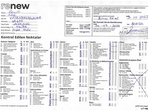 renault, clio, hatchback 1.0 tce evolution x-tronic, otomatik, benzin 2.el otomobil | renew 53