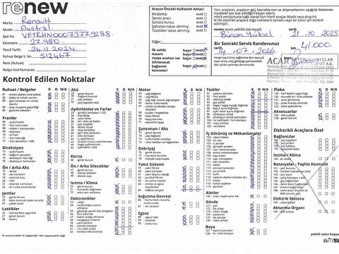 renault, austral, suv 1.3 mhev evolution otomatik, otomatik, mhev 2.el otomobil | renew 57