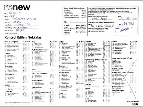 renault, clio, 1.0 tce evolution x-tronic, otomatik, benzin 2.el otomobil | renew 54