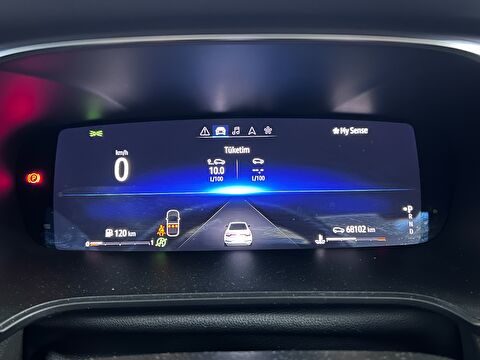 renault, megane, sedan 1.5 blue dcı ıcon edc, otomatik, dizel 2.el otomobil | renew 25