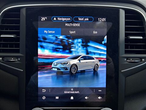 renault, megane, sedan 1.5 blue dcı ıcon edc, otomatik, dizel 2.el otomobil | renew 46