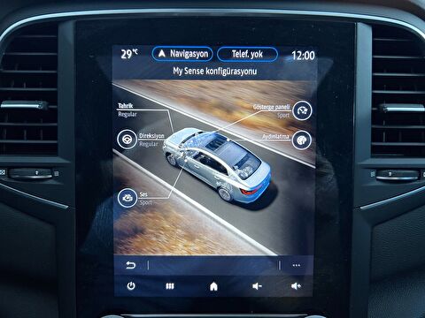 renault, megane, sedan 1.5 blue dcı ıcon edc, otomatik, dizel 2.el otomobil | renew 47
