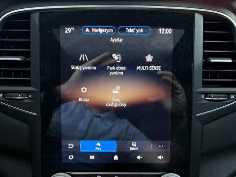 renault, megane, sedan 1.5 blue dcı ıcon edc, otomatik, dizel 2.el otomobil | renew 43