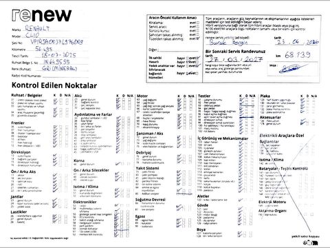 renault, clio, 1.0 tce evolution x-tronic, otomatik, benzin 2.el otomobil | renew 56