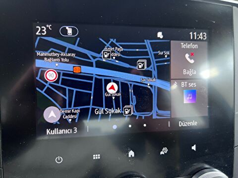 renault, megane, sedan 1.3 tce touch edc, otomatik, benzin 2.el otomobil | renew 44