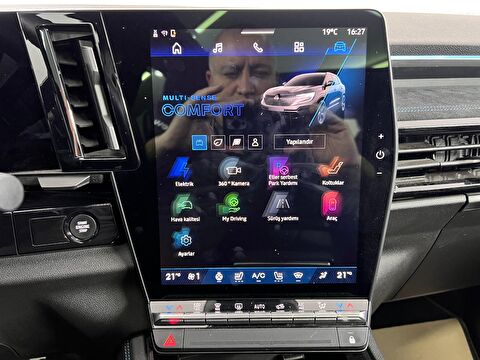 renault, austral, suv 1.2 e-tech techno esprit alpine otomatik, otomatik, hybrid 2.el otomobil | renew 58