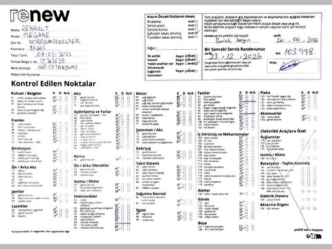 renault, megane, sedan 1.5 bluedci ıcon edc, otomatik, dizel 2.el otomobil | renew 60