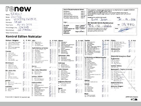 renault, duster, 1.6 e-tech techno (full hybrid), otomatik, benzin 2.el otomobil | renew 59
