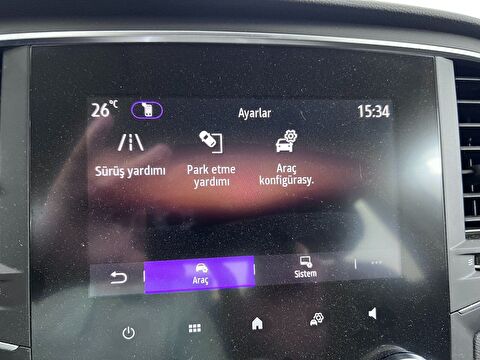 renault, megane, sedan 1.3 tce touch edc, otomatik, benzin 2.el otomobil | renew 54