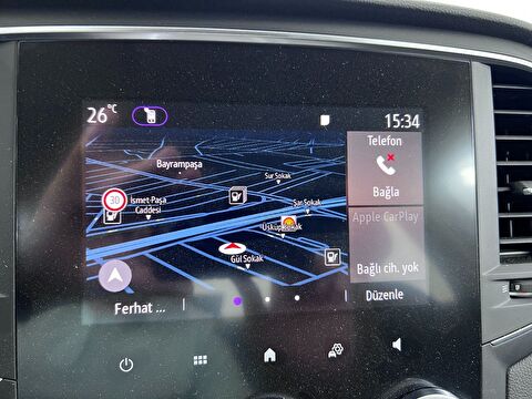 renault, megane, sedan 1.3 tce touch edc, otomatik, benzin 2.el otomobil | renew 51