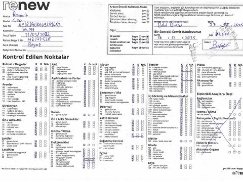 renault, clio, hatchback 1.0 tce joy x-tronic, otomatik, benzin 2.el otomobil | renew 33