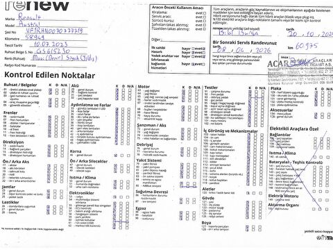 renault, austral, suv 1.3 mhev techno esprit alpine otomatik, otomatik, mhev 2.el otomobil | renew 58