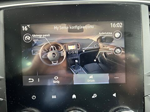 renault, megane, sedan 1.3 tce ıcon edc, otomatik, benzin 2.el otomobil | renew 55