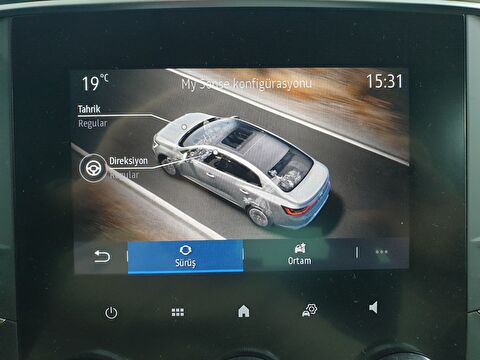 renault, megane, sedan 1.5 blue dcı ıcon edc, otomatik, dizel 2.el otomobil | renew 45