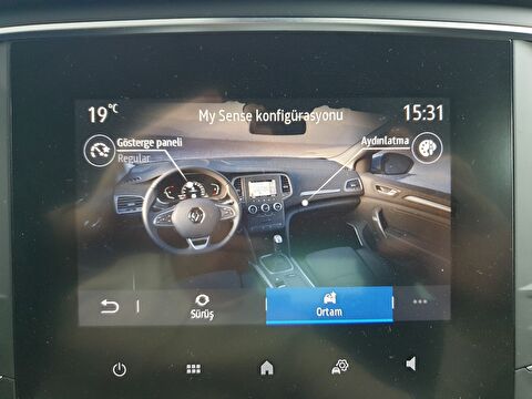 renault, megane, sedan 1.5 blue dcı ıcon edc, otomatik, dizel 2.el otomobil | renew 42