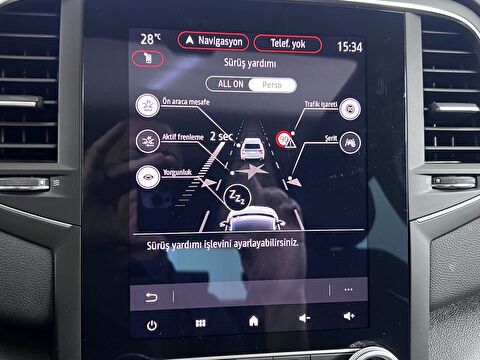 renault, megane, sedan 1.3 tce ıcon edc, otomatik, benzin 2.el otomobil | renew 57