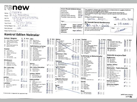citroen, c3 aircross elektrik, c3 aircross max, otomatik, elektrik 2.el otomobil | renew 53