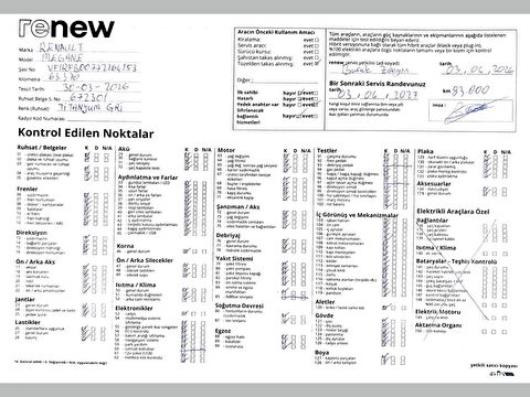 renault, megane, sedan 1.3 tce touch edc, otomatik, benzin 2.el otomobil | renew 58