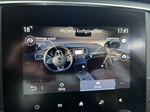 renault, megane, sedan 1.3 tce touch edc, otomatik, benzin 2.el otomobil | renew 56