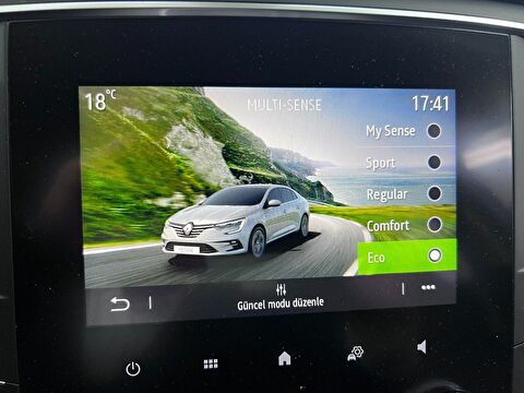 renault, megane, sedan 1.3 tce touch edc, otomatik, benzin 2.el otomobil | renew 55