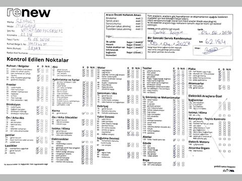 renault, megane, sedan 1.3 tce touch edc, otomatik, benzin 2.el otomobil | renew 54